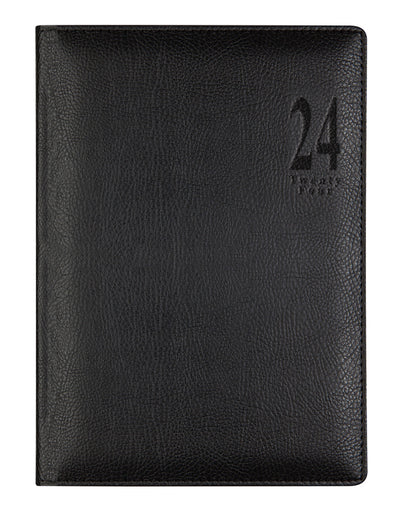 Milano A5 Vertical Week to View Planner with Appointments 2024 - English#colour_black