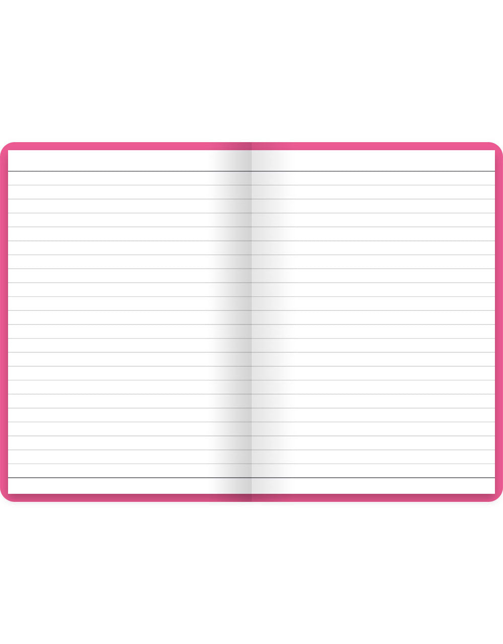 Dazzle A6 Ruled Notebook Pink#colour_pink