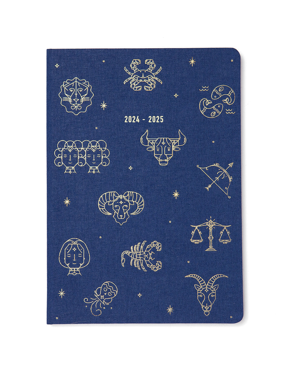 Zodiac A5 Week to View Planner 2024-2025 - Multilanguage#colour_midnight