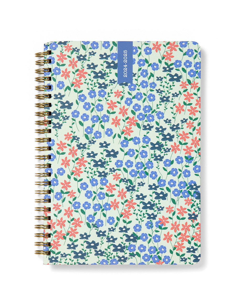Spring Valley A5 Week to View 18-Month Planner 2024-2025 - Multilanguage#colour_mint