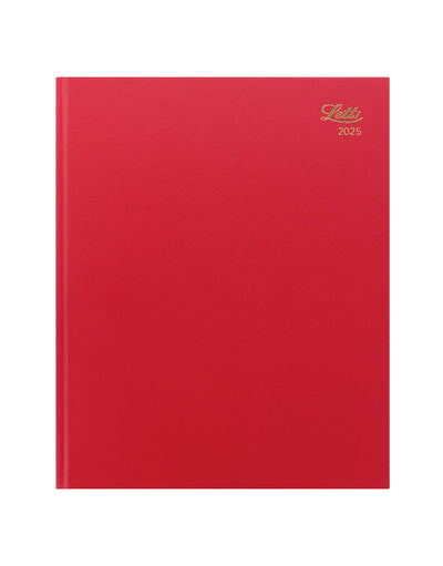 Standard Quarto Day to a Page Planner 2025 - English - 25-C10YBY#colour_red