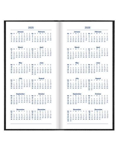 Principal Compact Week to View Planner 2025 - English - 25-C30NUBK Letts of London#colour_black