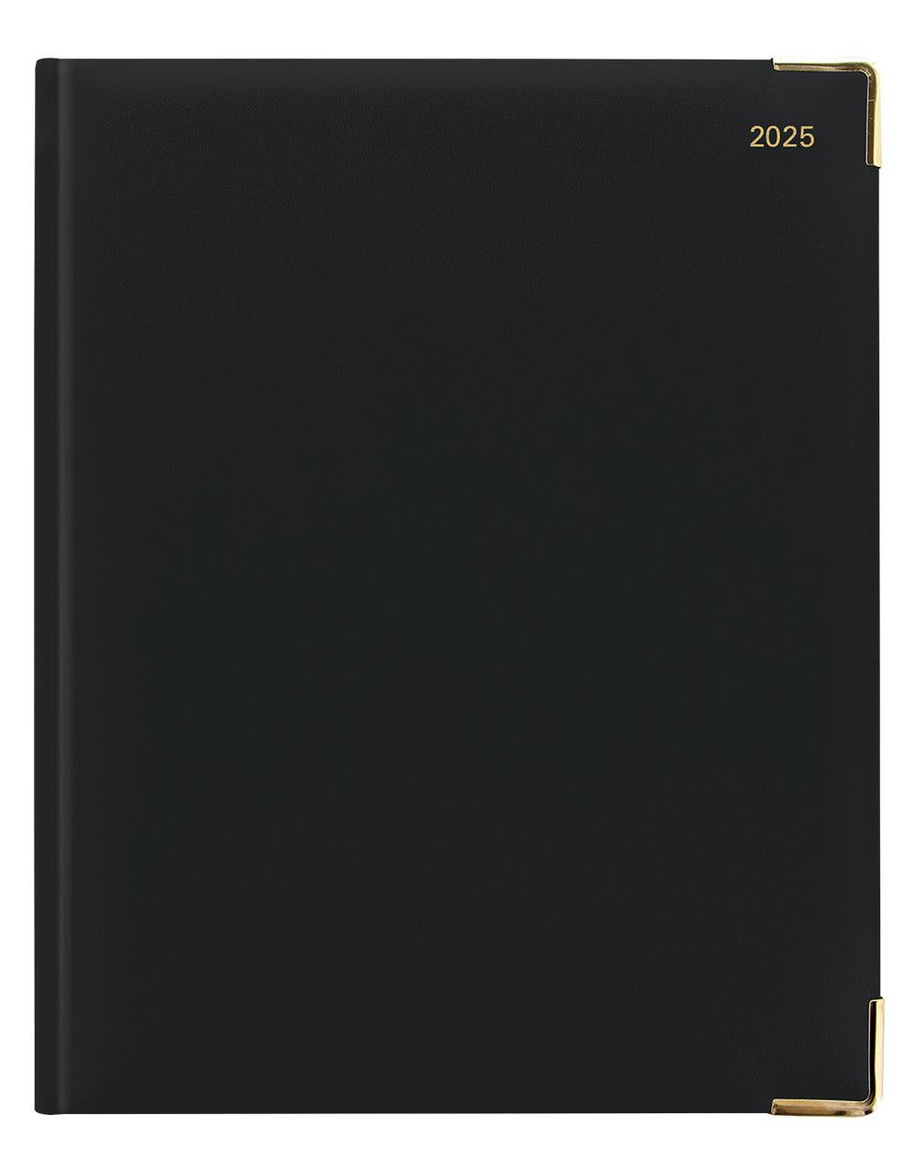 Roma Quarto Week to View Leather Planner with Appointments 2025 - English - 25-C33YIBK#colour_black