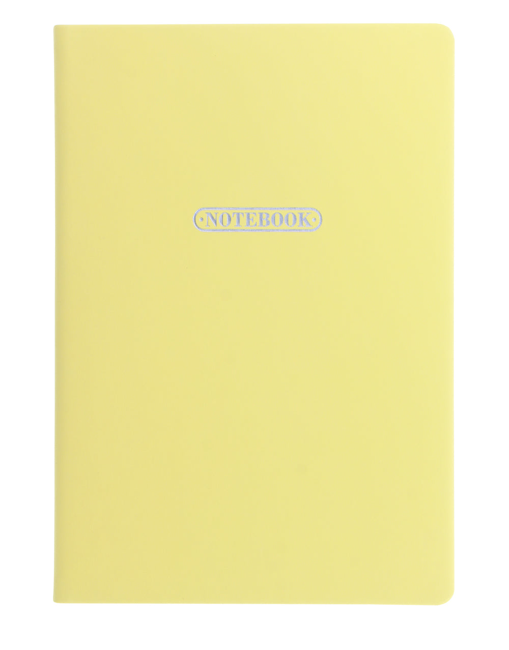 Pastel A5 Ruled Notebook Lemon#colour_lemon