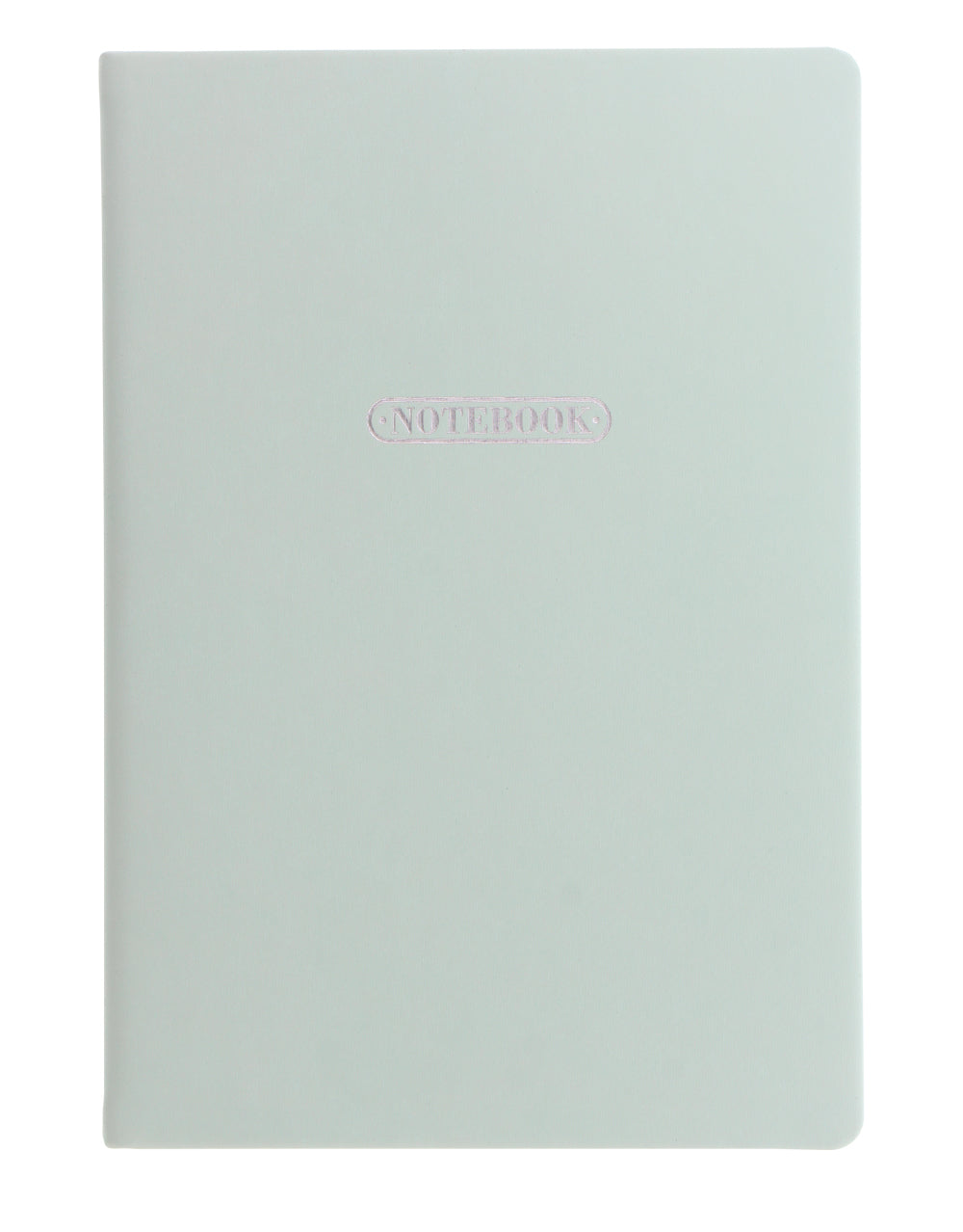 Pastel A5 Ruled Notebook Duck Egg#colour_duck-egg