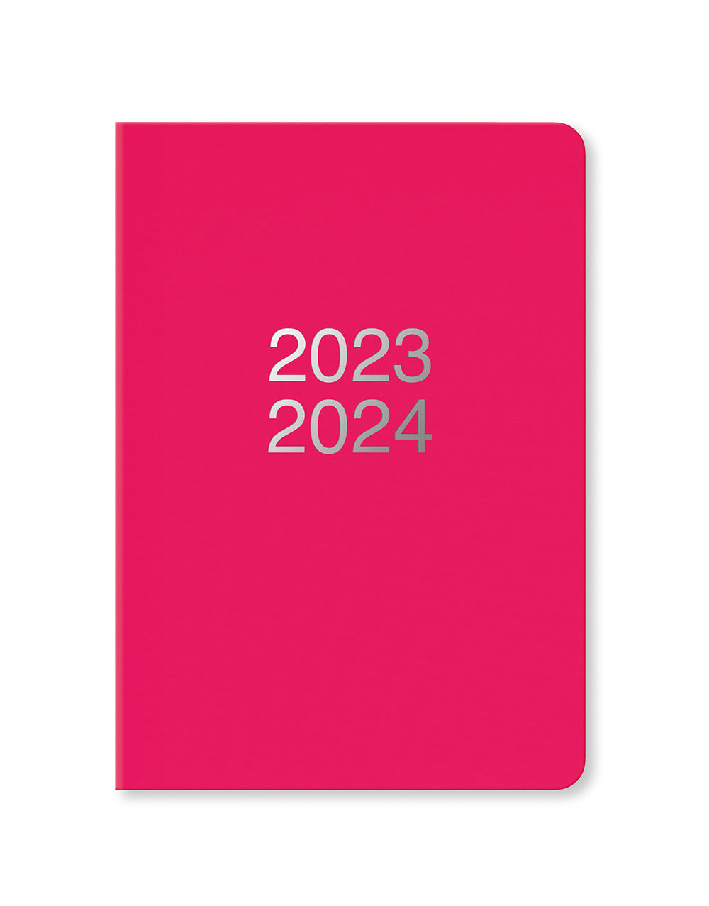 Dazzle A5 Week to View Planner 2023-2024 - Multilanguage - Pink - Letts of London#colour_pink