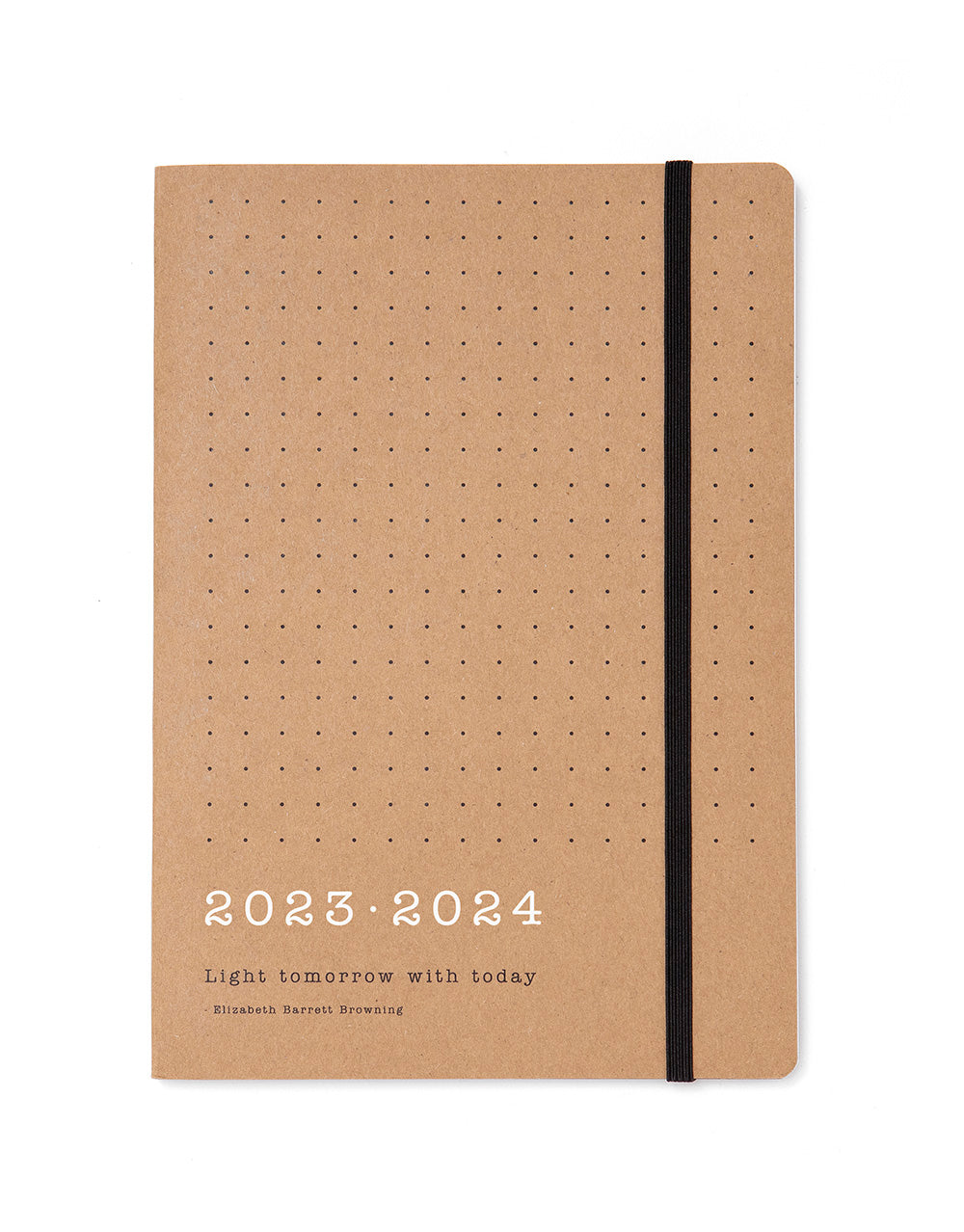 Eco Writers Quotes A5 Week to View Planner 2023-2024 - Multilanguage - Kraft - Letts of London#colour_kraft
