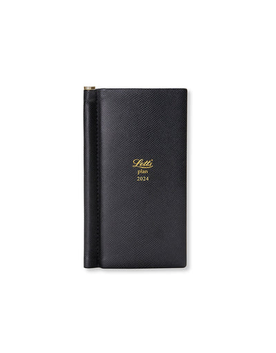 Legacy Heritage Slim Pocket Week to View Diary with Planners 2024 - English#colour_black
