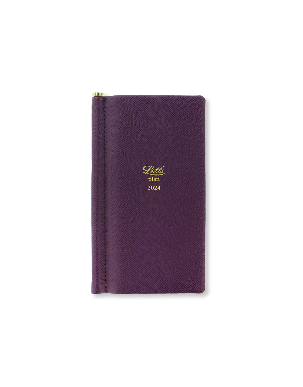Legacy Heritage Slim Pocket Week to View Diary with Planners 2024 - English#colour_purple