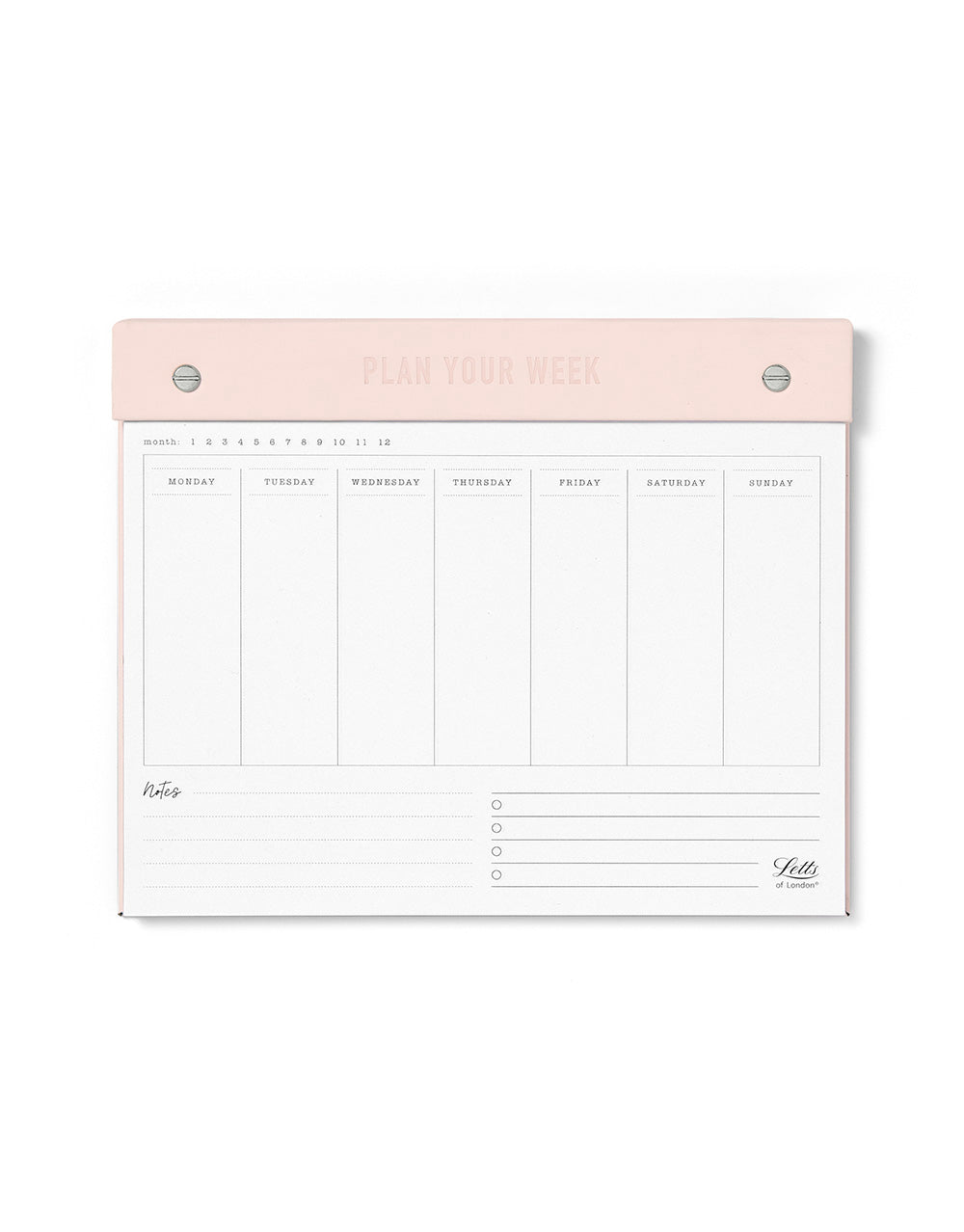 Conscious Weekly Planner Rosewater