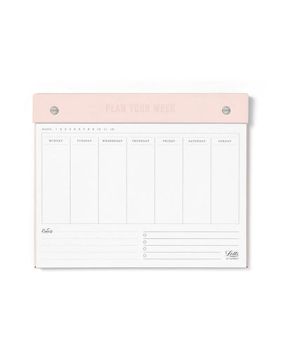Conscious Weekly Planner Rosewater