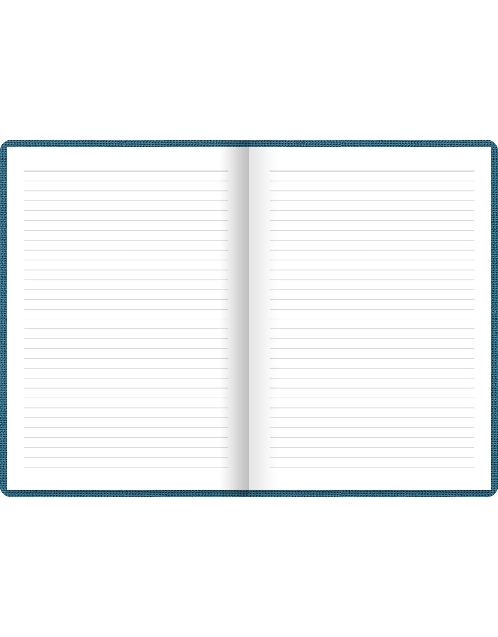 Raw A5 Ruled Notebook by Letts of London