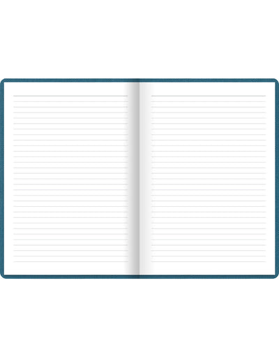 Raw A5 Ruled Notebook by Letts of London