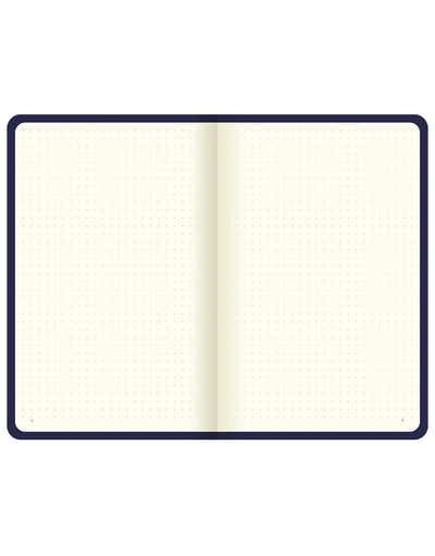 Icon Book Dotted Notebook Navy#colour_navy