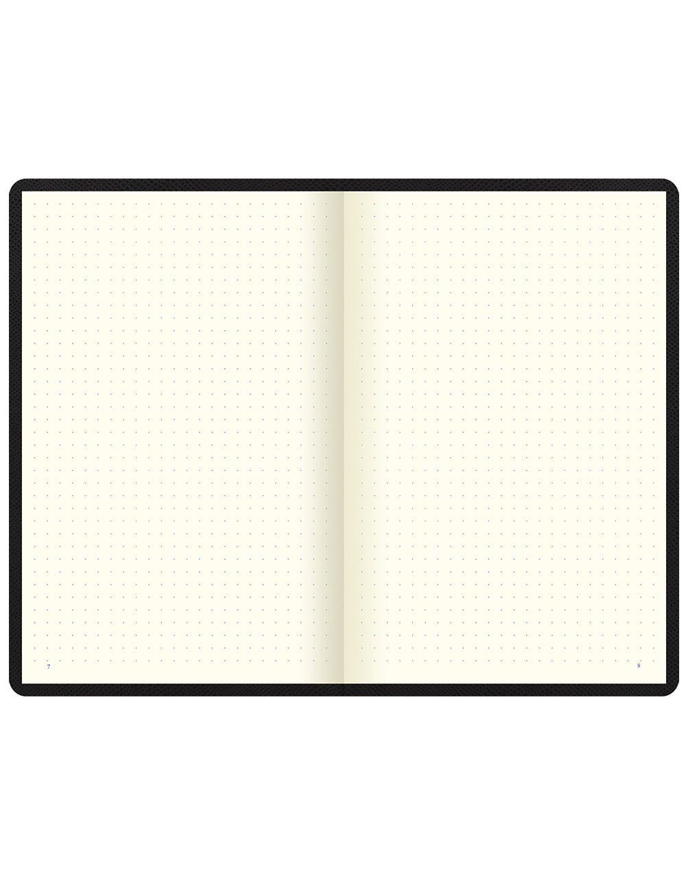 Legacy Book Dotted Notebook Black#colour_black