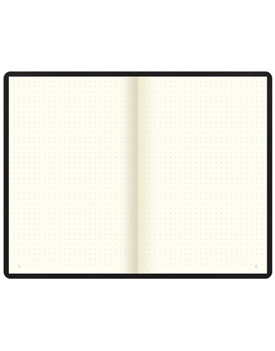 Legacy Book Dotted Notebook Black#colour_black