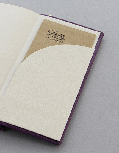 Legacy Slim Pocket Ruled Notebook Purple#colour_purple