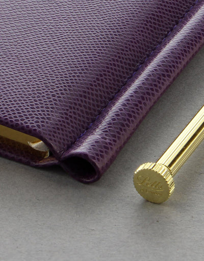 Legacy Slim Pocket Ruled Notebook Purple#colour_purple