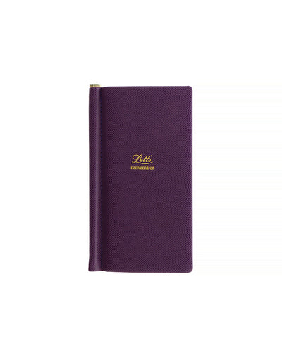 Legacy Slim Pocket Password Book Purple#colour_purple