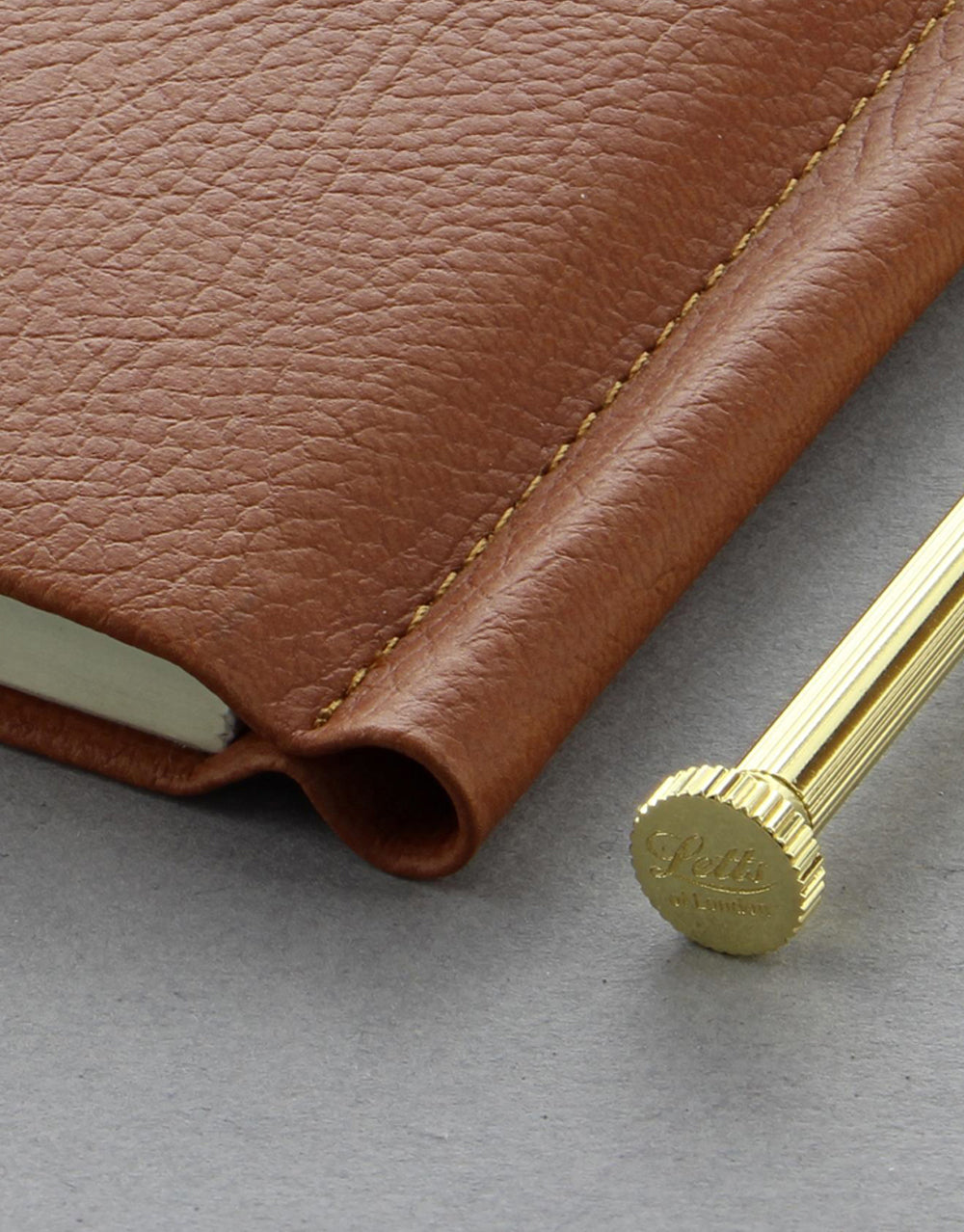 Origins Slim Pocket Ruled Notebook Tan#colour_tan