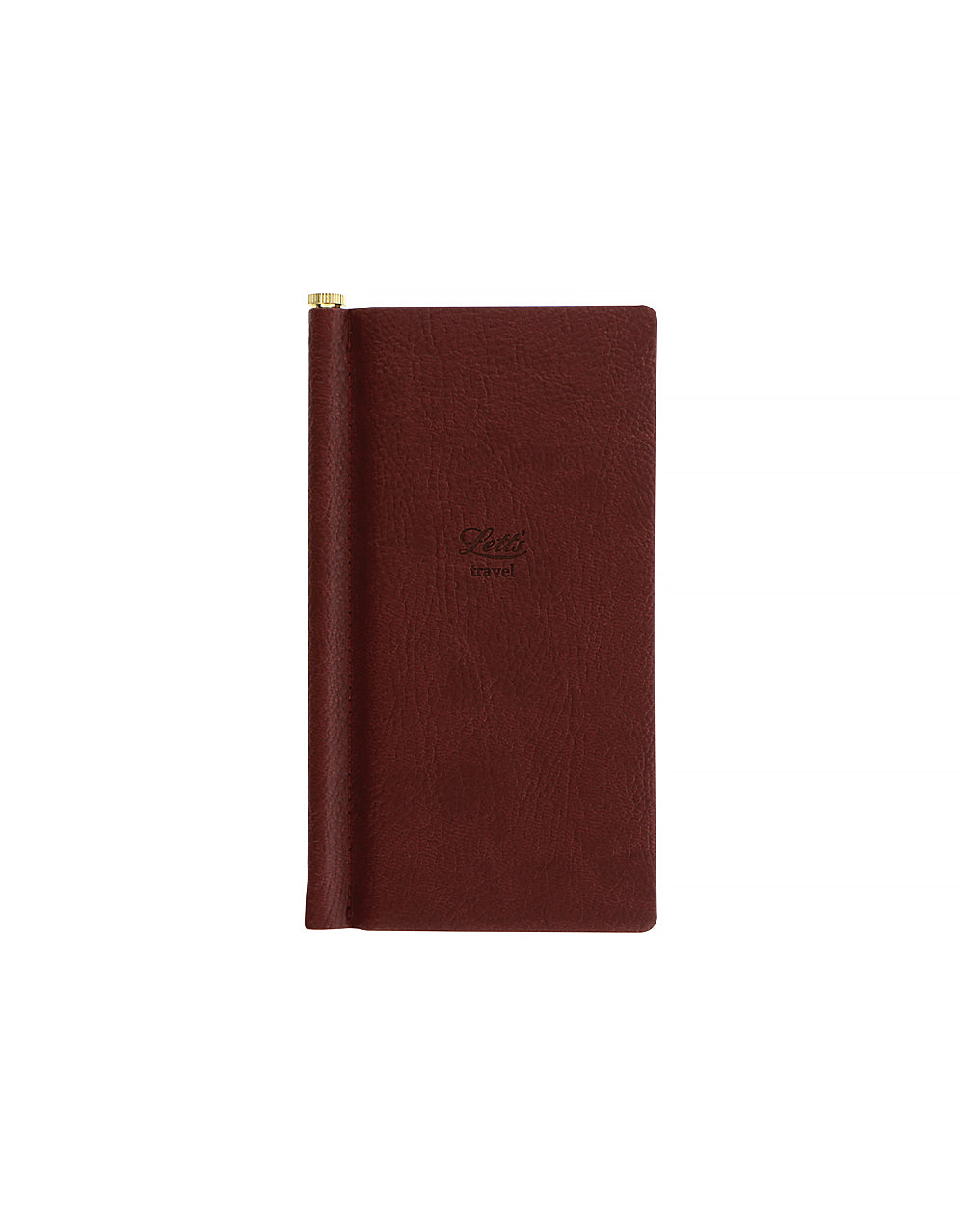 Origins Slim Pocket Travel Journal Chocolate Brown#colour_chocolate