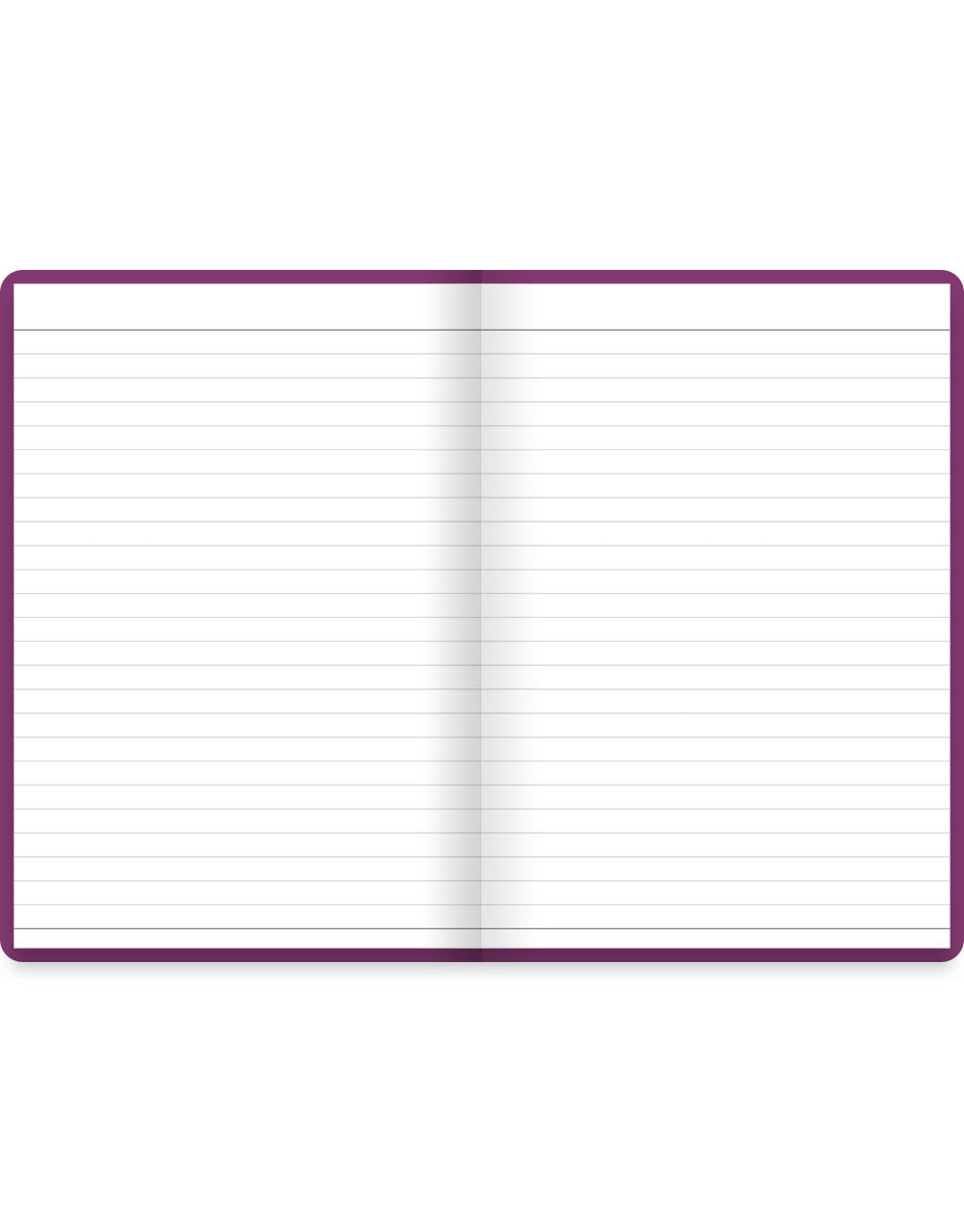 Dazzle A5 Ruled Notebook Purple#colour_purple