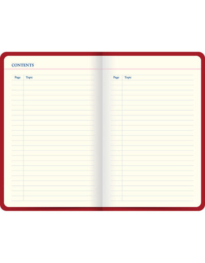 Icon Book Travel Journal Red#colour_red