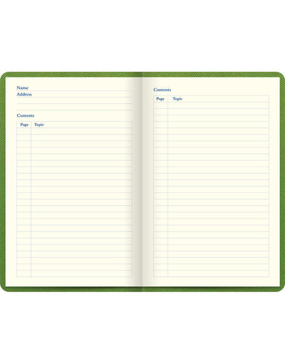Legacy Book Ruled Notebook Green#colour_green