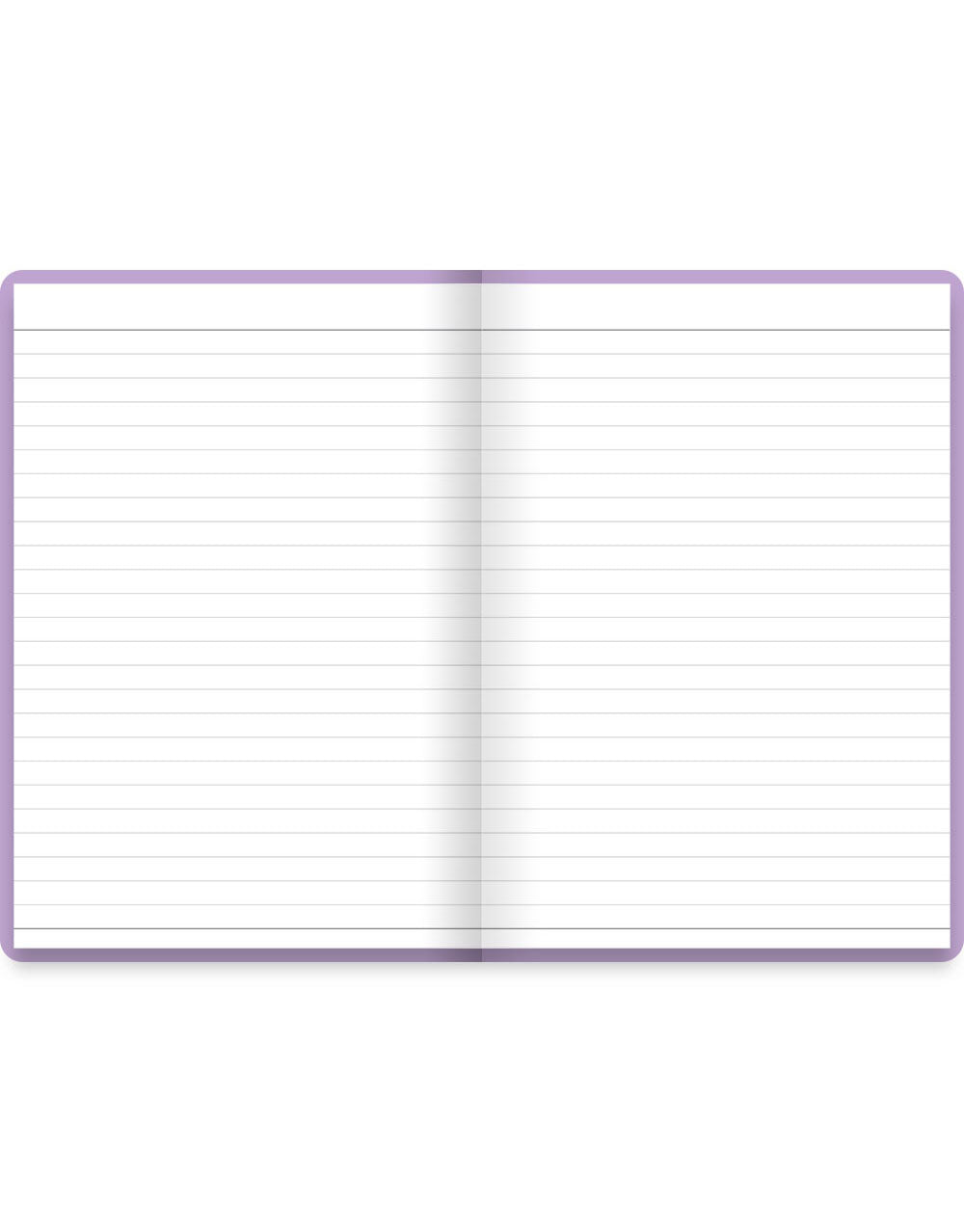 Pastel A5 Ruled Notebook Lilac#colour_lilac